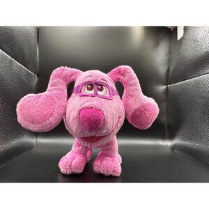 Plush Pink Blues Clues & You! Magenta Puppy Stuffed Animal Nickelodeon Plush Dog